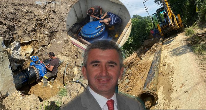 nüfus artışına sorunsuz yanıt verebilmek amacıyla içme suyu isale hattında mevcut olan tüm arızaları gidermek için bakım çalışmalarının devam ettiği belirtildi.