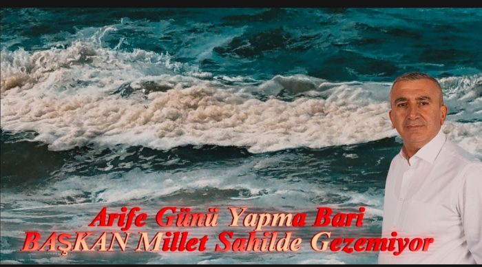 Deniz Düzgünken Denize giremeyenler Şimdi Deniz Dalgalı İken sahilde turluyamıyorlar