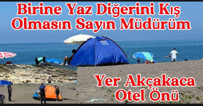 Zabıta müdürün aynı hassasiyeti diğer plajlarda göstermesini istedi