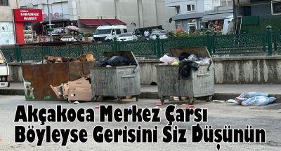 3 Gündür alınmayan Çöpler Akçakoca’nın gündeminde