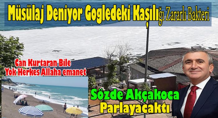 Akçakoca’da Denizler Beyaz Köpükle Kaplandı: Müsilaj mı, Kirlilik mi? İnsana zararlımı değilmi