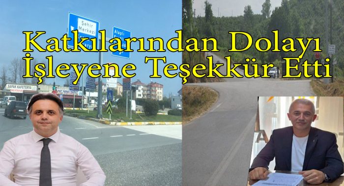 Sarıcan İşleyene Akçakoca ya Olan Katkılarından Ötürü Teşekkür etti