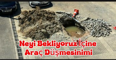 Akçakoca Kaymakamlık Otoparkı’nda uzun süredir devam eden su arızası sonucu oluşan derin çukur, artık bölge sakinleri için ciddi bir güvenlik tehdidi haline gelmiştir.