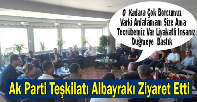 AK Parti Heyetinden Akçakoca Belediye Başkanı Fikret Albayrak’a Ziyaret
