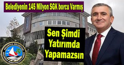 Başkan Albayrak’ın, belediyenin borcunu sürekli olarak basın yoluyla kamuoyuna duyurması dikkat çekiyor.
