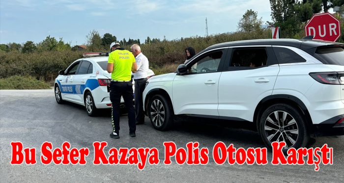 Polis Otosuna Arkadan Çarptı
