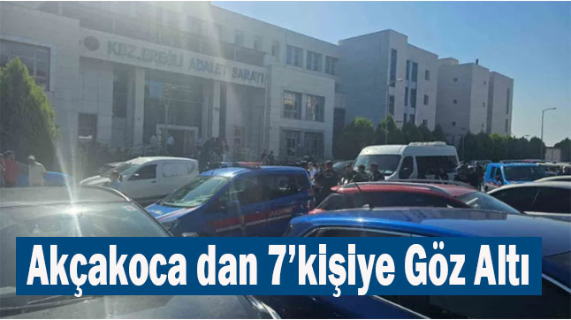Başta Tefecilik Ve nitelikli Dolandırıcılıktan 7 Göz altı daha