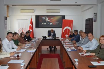 ilçede bağımlılık sorunlarıyla mücadele kapsamında yürütülen çalışmalar gözden geçirildi