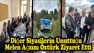 Ak Partili Yetkililer Melen Ağzı Köyüne Çıkartma Yaptı