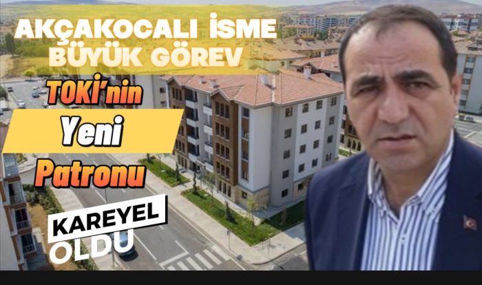 Sezgin Karayel, TOKİ’nin Önemli İştiraki Emlak Yönetim A.Ş.’de Göreve Başladı