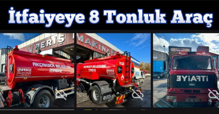Akçakoca itfaiyesi ekipman bakımından zenginleşiyor