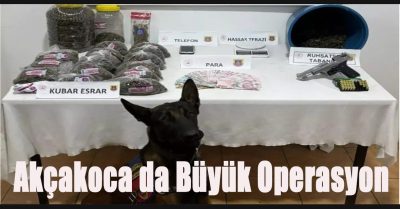 Kilolarca Esrar Ele Geçirildi