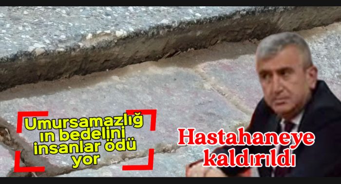 Çınar Caddesi’nde haberini yaptığımız çukurlar ilk kazazede düştü ve bileğini çatlattı