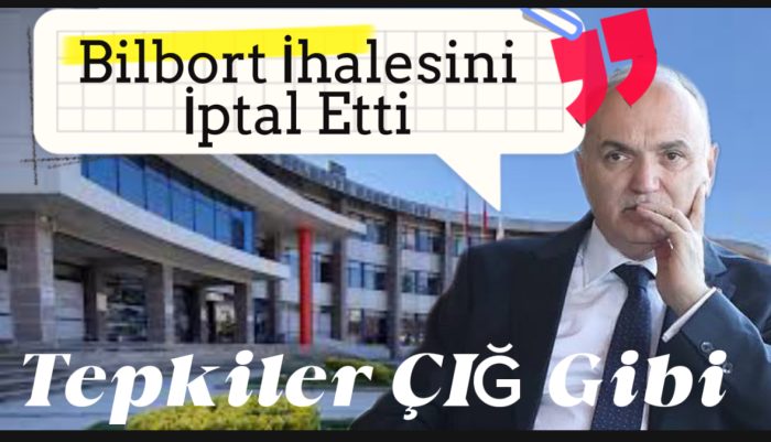 ihaleyle alakalı yapılan düzenlemeler rekabet koşullarını oluşturmuyordu tepkilerin odandaki özlü ihaleyi iptal etti