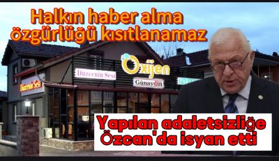 Halkın haber alma özgürlüğü kısıtlanamaz