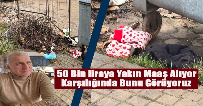 Osmaniye İlköğretim Okulu Önündeki Çöp Sorunu Tepki Çekiyor