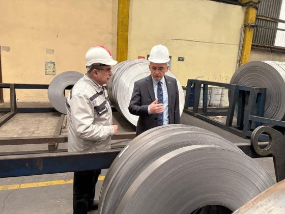AKÇAKOCA KAYMAKAMI DENİZ PİŞKİN ÇINAR BORU A.Ş.’Yİ ZİYARET ETTİ