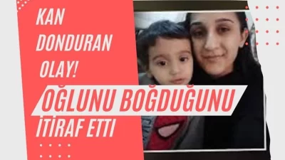 Anne, oğlunu boğduğunu itiraf etti 3,5 yaşındaki Efe Mahmut K.’yı ipe dolanmış şekilde ölü bulduğunu söyleyen anne Cansever K. ifadesinde suçunu itiraf etti. Emniyette sorgusu tamamlanan anne, ifadesinde “İple boğdum” dedi.