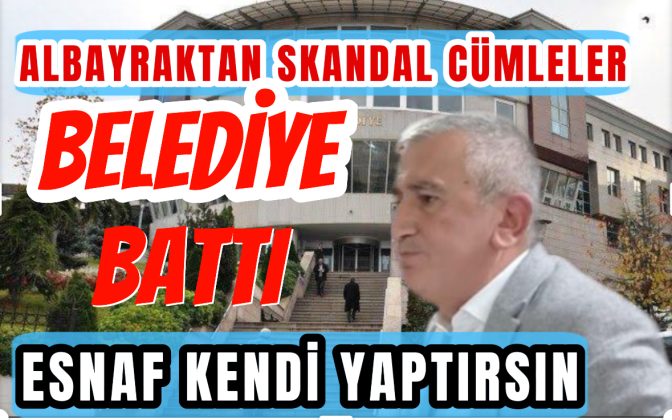Akçakoca Belediye Başkanı’ndan Esnafa Şok Mesaj Belediye battı başınızın çaresine bakın
