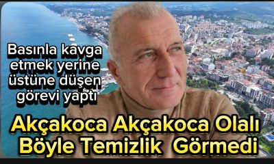 Akçakoca’da Temizlik Çalışmaları Takdir Topluyor