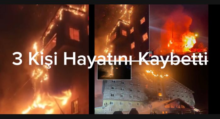 Yangında üç kişi hayatını kaybederken 21 kişi yaralandı