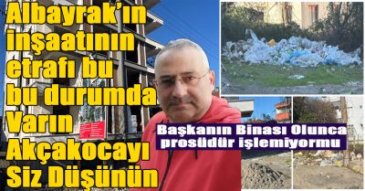 bina başkanın olunca zabıtanın eli kolu kitlendi
