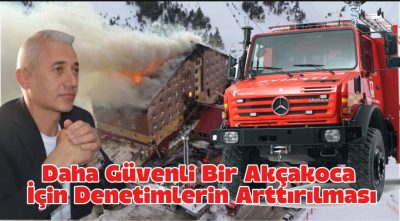 Bu kapsamda, *itfaiye müdürlüğümüzün denetim yetkilerinin güçlendirilmesi* ve denetimlerin periyodik olarak yapılması için bir çalışma planı hazırlanmasını öneriyoruz.