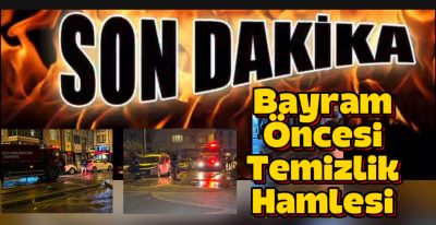 Akçakoca Belediyesi Bayram Temizliğine Başladı