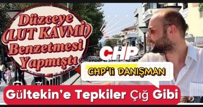ALİ GÜLTEKİN SKANDALI BÜYÜYOR: DÜZCE HALKINA “LUT KAVMİ” BENZETMESİ YAPAN  DANIŞMAN X HESABINI ASKIYA ALARAK PAYLAŞIMLARI SİLDİ