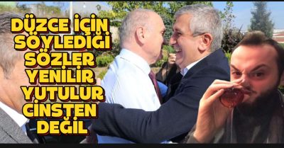 Başkan Düzce’yle Köprü Kurarken, Danışmanı Fitili Ateşleyen eski paylaşımı ortaya çıktı  DÜZCE İÇİN (MEMLEKET LUT KAVMİ GİBİ dedi