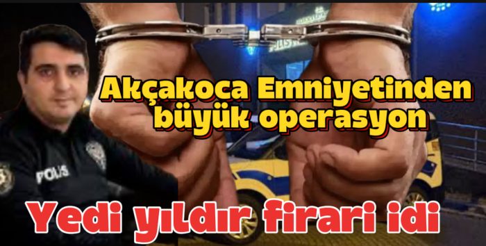 Akçakoca’da Dev Operasyon: 20 Farklı Suçtan Aranan Şahıs Yakalandı