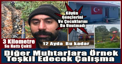 DOĞANCILAR’DA 12 AYA 12 YILLIK HİZMET SIĞDI! Muhtar Raif Kocaman ve Aza’larından  ders gibi icraatlar