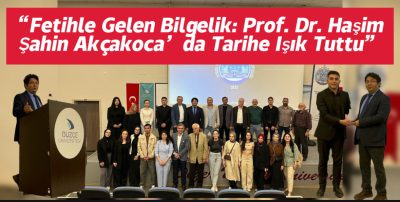 Tarih Bilinciyle Geleceğe: Prof. Dr. Haşim Şahin Akçakoca’da Öğrencilerle Buluştu