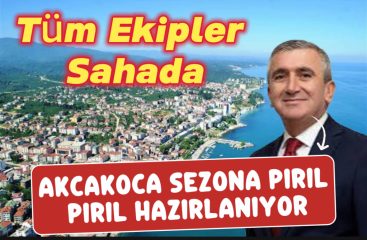 Yaza Merhaba: Akçakoca Belediyesi Sahaya İndi, Temizlikten Çukur Onarımına Kadar Hummalı Mesai Başladı