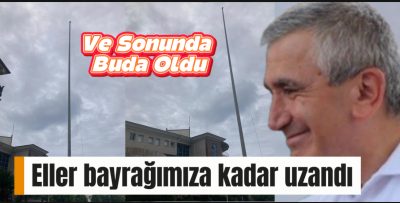 AKÇAKOCA BELEDİYESİ’NDE BAYRAK KRİZİ!VATANDAŞTAN TEPKİ: “SIRA BAYRAĞA MI GELDİ?”