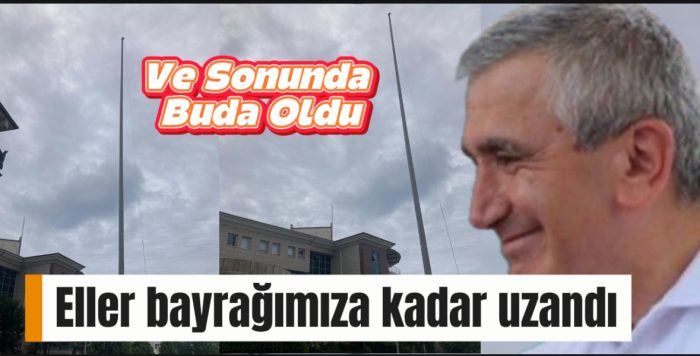 AKÇAKOCA BELEDİYESİ’NDE BAYRAK KRİZİ!VATANDAŞTAN TEPKİ: “SIRA BAYRAĞA MI GELDİ?”