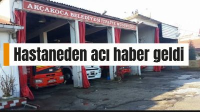 AKÇAKOCA’DA FECİ KAZA: İTFAİYE ARACININ ALTINDA KALAN İŞÇİ HAYATINI KAYBETTİ