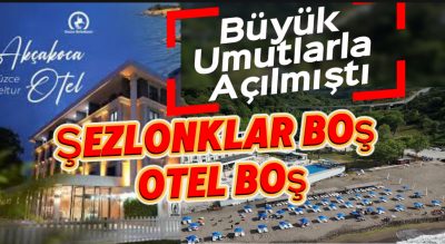 TURİZMDE ÇÖKÜŞ ZİNCİRLEMEYE DÖNDÜ: AKÇAKOCA BATARKEN KALKIN KÖYÜ DE BOŞA DÜŞTÜ!