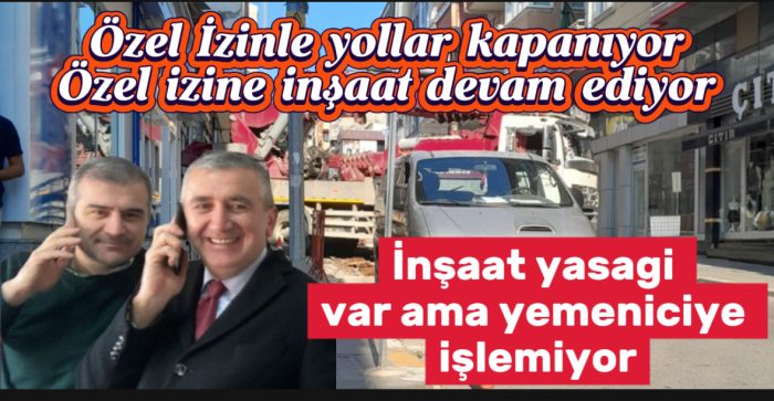 Belediye Başkanı Fikret Albayrak, Kimin Hesabını Kapatıyor? Turizmin Kalbine Kazma Vuruldu: İstanbul Caddesi’ndeki İnşaat Tepki Çekiyor