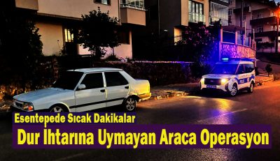 Akçakoca’da Dur İhtarına Uymayan Araç Nefes Kesti