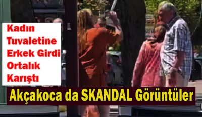 Akçakoca’da belediyesi kadınlar tuvaletinde hoş olmayan müdahale…