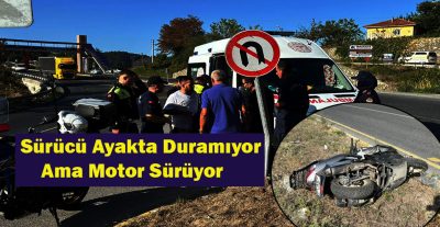 Akçakoca Tepeköy Kavşağı’nda Kaza: Sarhoş Sürücü Virajı Alamadı