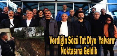 Osmaniye Mahallesi’ndeki Toprak Kayması Gündemde: AK Parti İlçe Başkanı İşleyen, Başkan Albayrak ile Görüştü