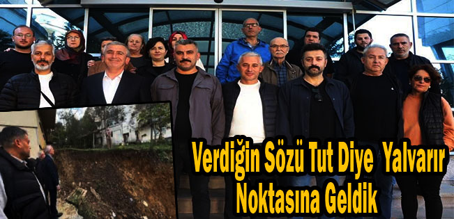 Osmaniye Mahallesi’ndeki Toprak Kayması Gündemde: AK Parti İlçe Başkanı İşleyen, Başkan Albayrak ile Görüştü