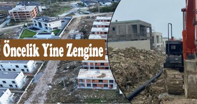 Belediye önceliği villa projesine mi verdi?