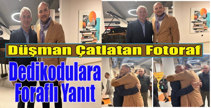 Akçakoca’da Düşman Çatlatan Buluşma: Burhan Özdemir ve Burhan İşleyen Sarılarak Mesaj Verdi