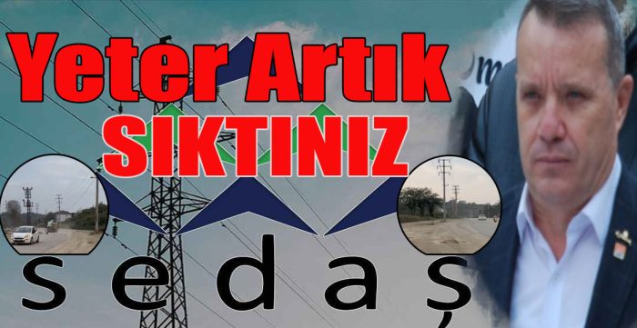 CHP İlçe Başkanı Abanoz’dan Sedaş’a Çağrı: “Yolun Ortasındaki Direkleri Kaldırın”