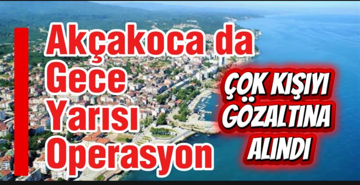 Çok sayıda gözaltı var