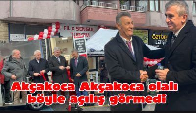 Akçakoca’da Şengül Turizm’in Resmi Açılışı Yapıldı