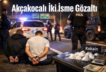 Düzce Otobanında Operasyon: 2 Şüpheli Tutuklandı